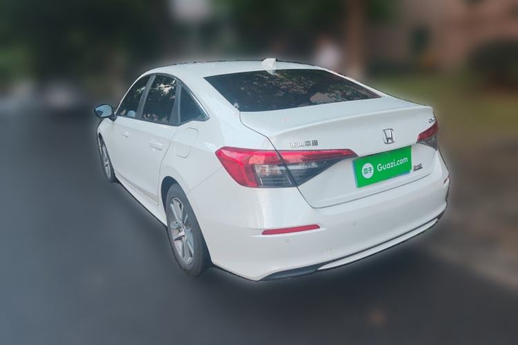 Used Honda Civic 2022 240TURBO CVT Dynamic Edition Rear Left 45 Deg
