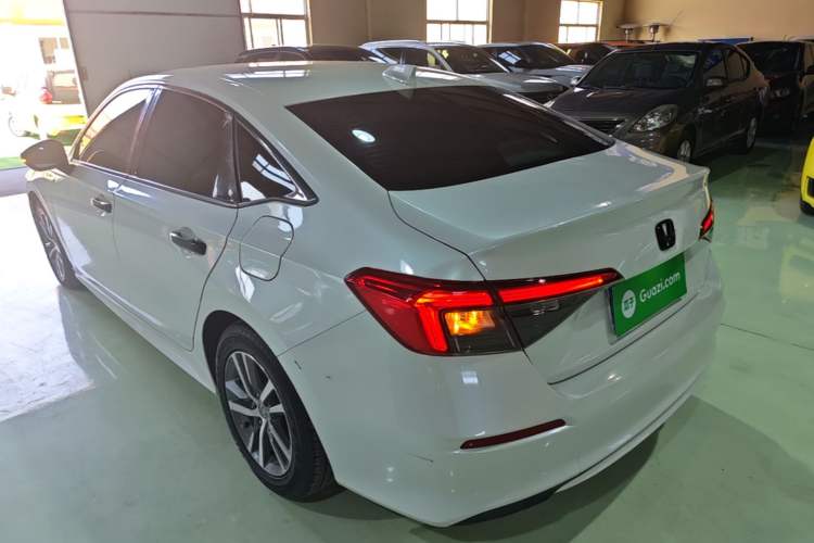 Used Honda Civic 2022 240TURBO CVT Dynamic Edition Rear Left 45 Deg