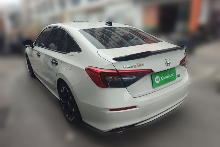 Used Honda Civic 2022 240TURBO CVT Dynamic Edition Rear Left 45 Deg