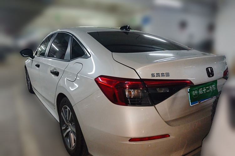 Used Honda Civic 2022 240TURBO CVT Dynamic Edition Rear Left 45 Deg