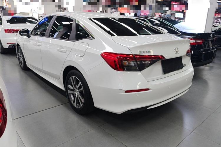 Used Honda Civic 2022 240TURBO CVT Dynamic Edition Rear Left 45 Deg