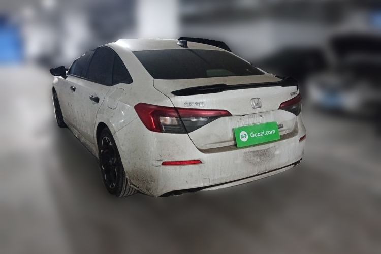 Used Honda Civic 2022 240TURBO CVT Dynamic Edition Rear Left 45 Deg
