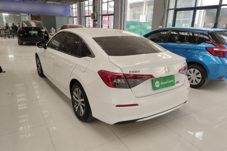 Used Honda Civic 2022 240TURBO CVT Dynamic Edition Rear Left 45 Deg
