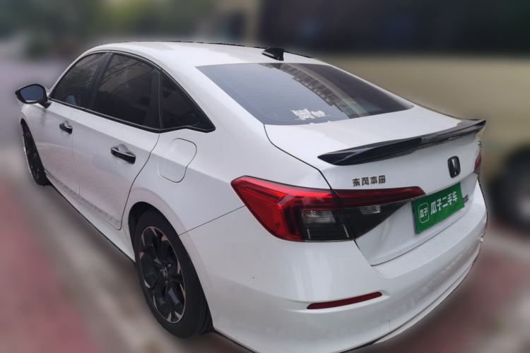 Used Honda Civic 2022 240TURBO CVT Dynamic Edition Rear Left 45 Deg