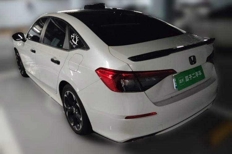 Used Honda Civic 2022 240TURBO CVT Dynamic Edition Rear Left 45 Deg