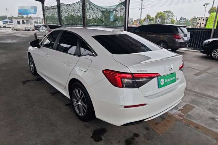 Used Honda Civic 2022 240TURBO CVT Dynamic Edition Rear Left 45 Deg