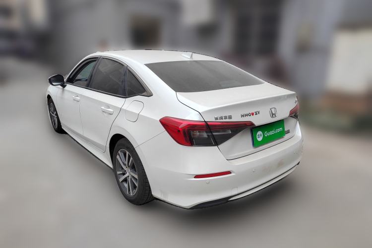 Used Honda Civic 2022 240TURBO CVT Dynamic Edition Rear Left 45 Deg