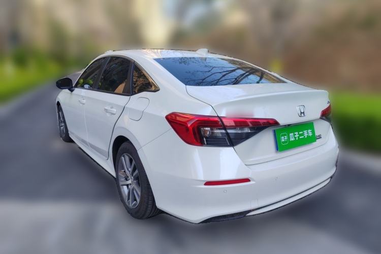 Used Honda Civic 2022 240TURBO CVT Dynamic Edition Rear Left 45 Deg