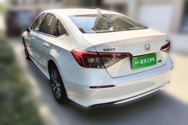 Used Honda Civic 2022 240TURBO CVT Dynamic Edition Rear Left 45 Deg