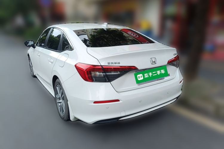 Used Honda Civic 2022 240TURBO CVT Jingcheng Edition Rear Left 45 Deg