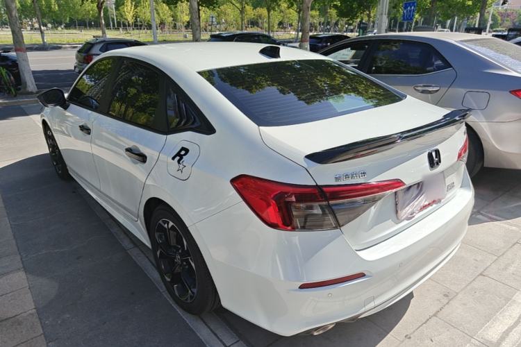 Used Honda Civic 2022 240TURBO CVT Dynamic Edition Rear Left 45 Deg