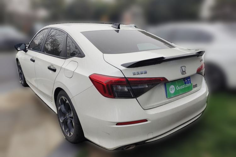 Used Honda Civic 2022 240TURBO CVT Dynamic Edition Rear Left 45 Deg