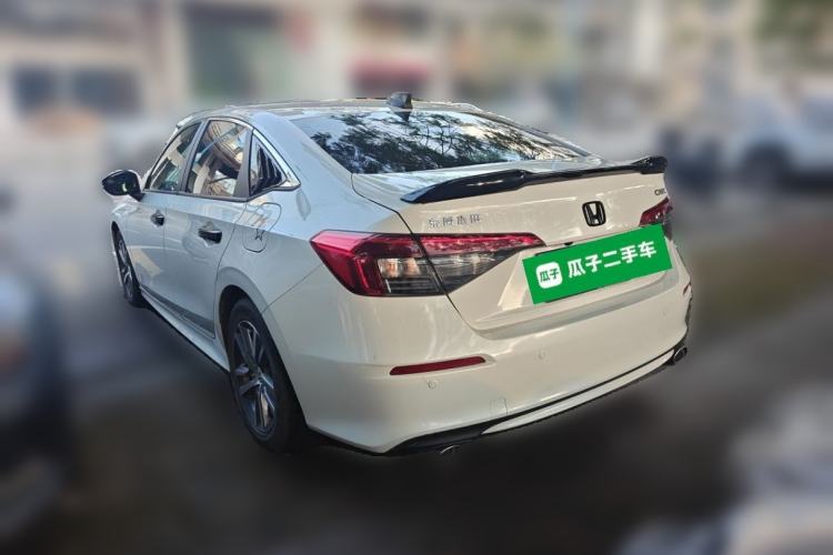 Used Honda Civic 2022 240TURBO CVT Dynamic Edition Rear Left 45 Deg