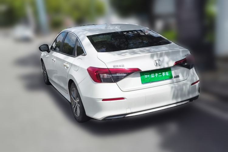 Used Honda Civic 2022 240TURBO CVT Dynamic Edition Rear Left 45 Deg
