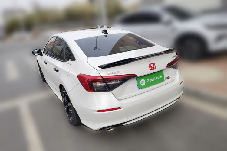 Used Honda Civic 2022 240TURBO CVT Dynamic Edition Rear Left 45 Deg