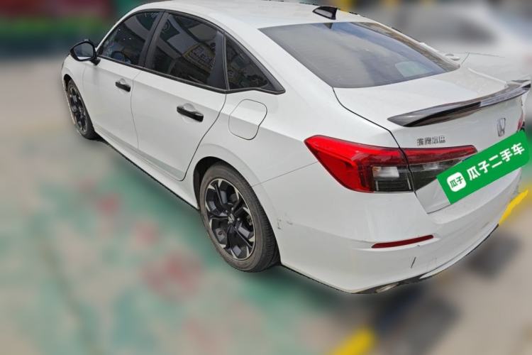 Used Honda Civic 2022 240TURBO CVT Dynamic Edition Rear Left 45 Deg