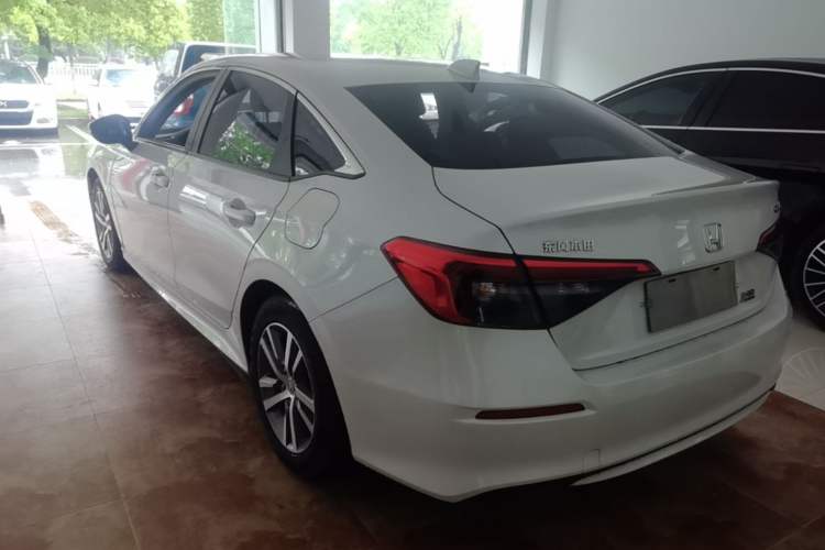 Used Honda Civic 2022 240TURBO CVT Dynamic Edition Rear Left 45 Deg