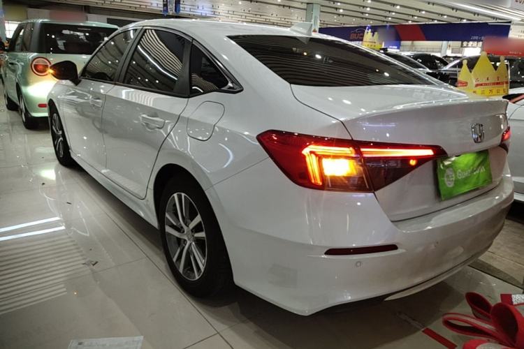 Used Honda Civic 2022 240TURBO CVT Dynamic Edition Rear Left 45 Deg