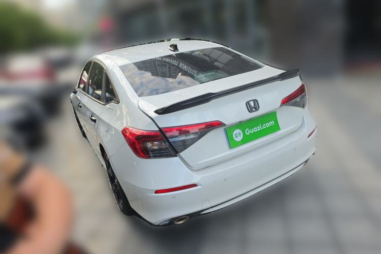 Used Honda Civic 2022 240TURBO CVT Dynamic Edition Rear Left 45 Deg