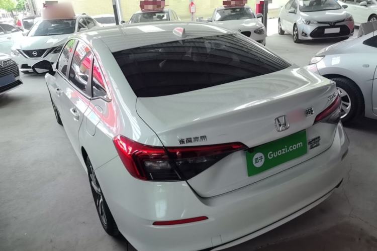Used Honda Civic 2022 240TURBO CVT Dynamic Edition Rear Left 45 Deg