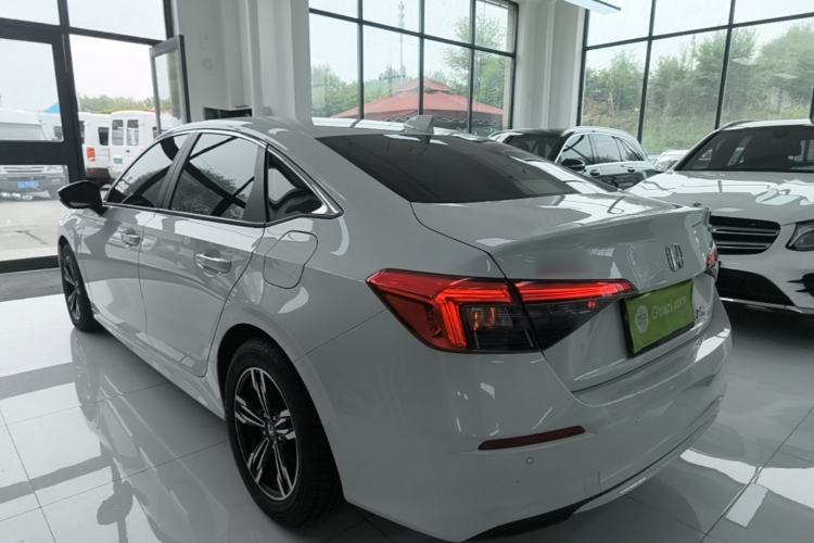 Used Honda Civic 2022 240TURBO CVT Dynamic Edition Rear Left 45 Deg