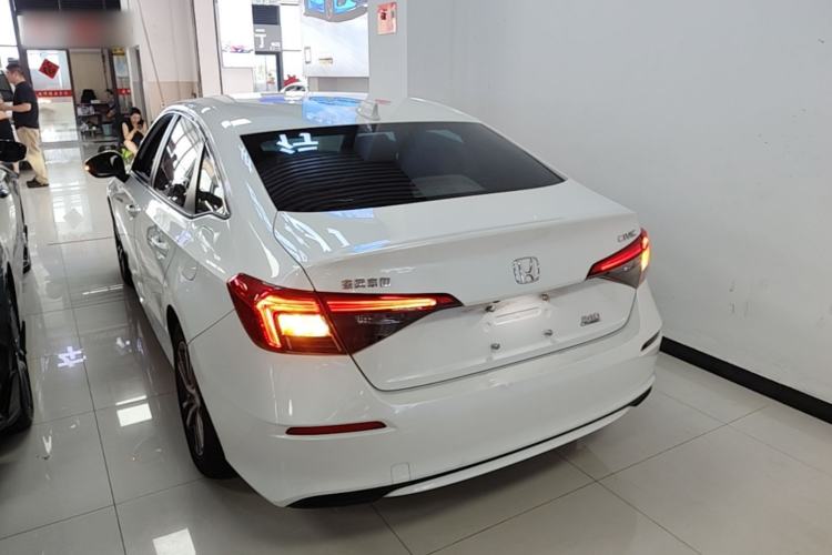 Used Honda Civic 2022 240TURBO CVT Dynamic Edition Rear Left 45 Deg