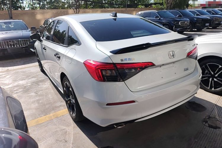 Used Honda Civic 2022 240TURBO CVT Dynamic Edition Rear Left 45 Deg