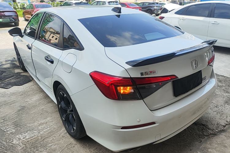 Used Honda Civic 2022 240TURBO CVT Dynamic Edition Rear Left 45 Deg