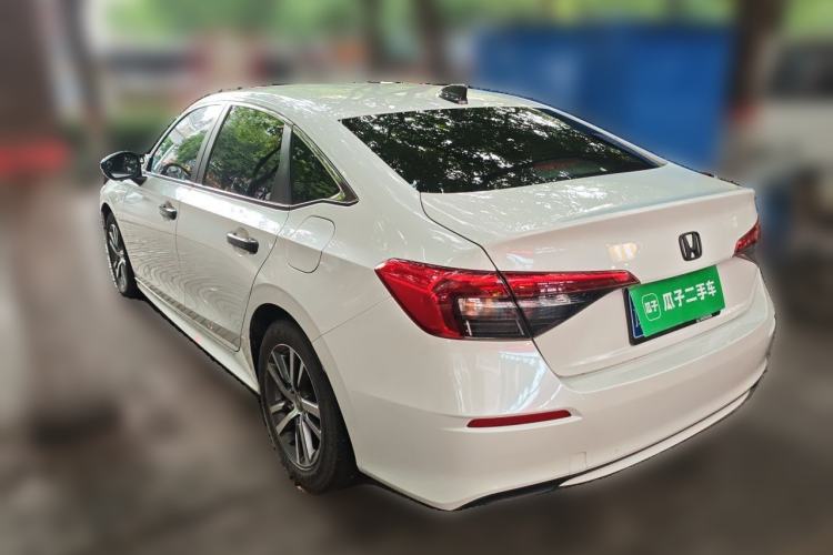 Used Honda Civic 2022 240TURBO CVT Dynamic Edition Rear Left 45 Deg