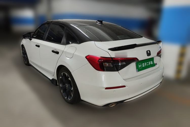 Used Honda Civic 2022 240TURBO CVT Dynamic Edition Rear Left 45 Deg