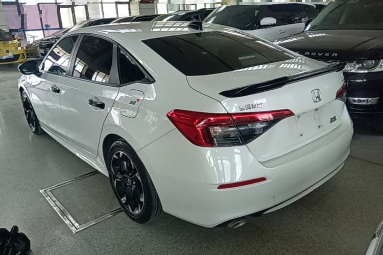 Used Honda Civic 2022 240TURBO CVT Dynamic Edition Rear Left 45 Deg