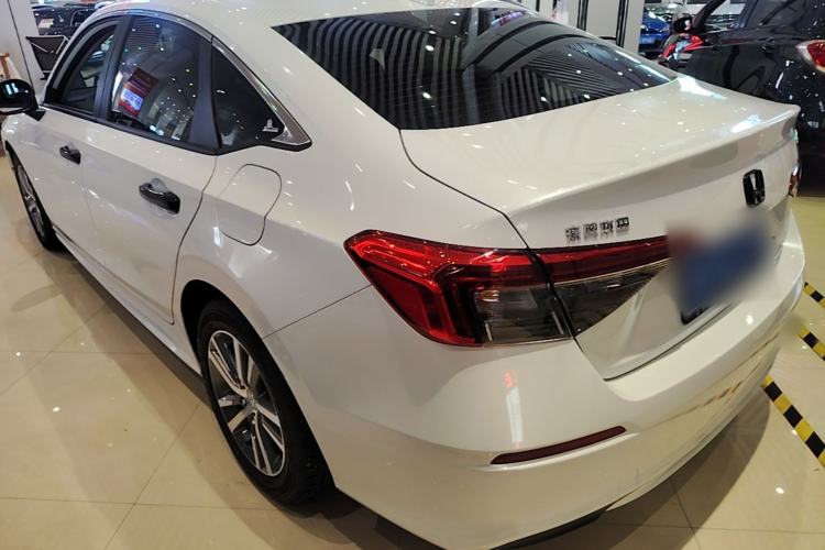 Used Honda Civic 2022 240TURBO CVT Dynamic Edition Rear Left 45 Deg