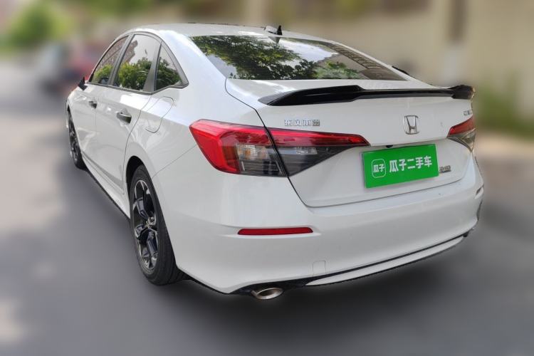 Used Honda Civic 2022 240TURBO CVT Dynamic Edition Rear Left 45 Deg