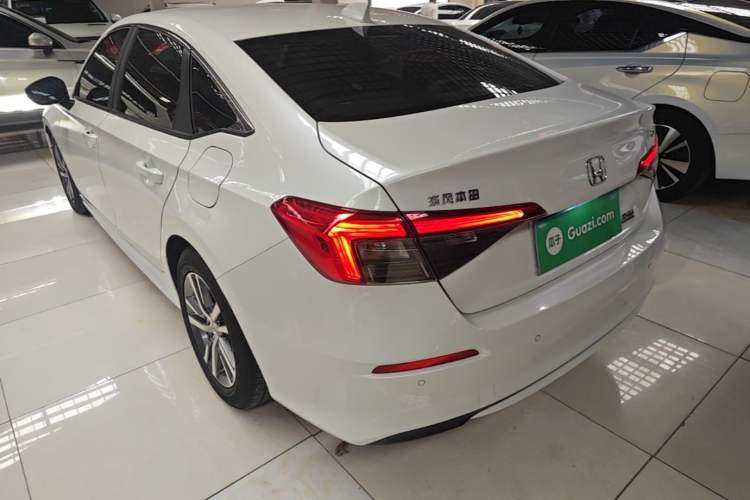 Used Honda Civic 2022 240TURBO CVT Dynamic Edition Rear Left 45 Deg