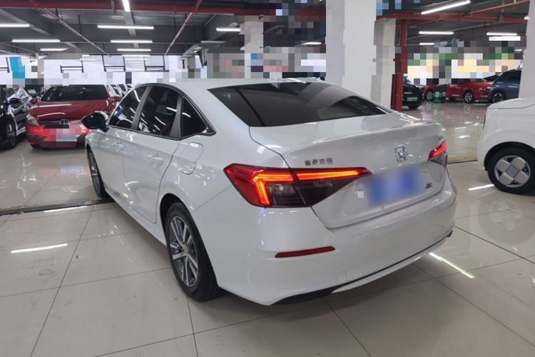 Used Honda Civic 2022 240TURBO CVT Dynamic Edition Rear Left 45 Deg
