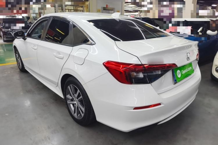 Used Honda Civic 2022 240TURBO CVT Dynamic Edition Rear Left 45 Deg