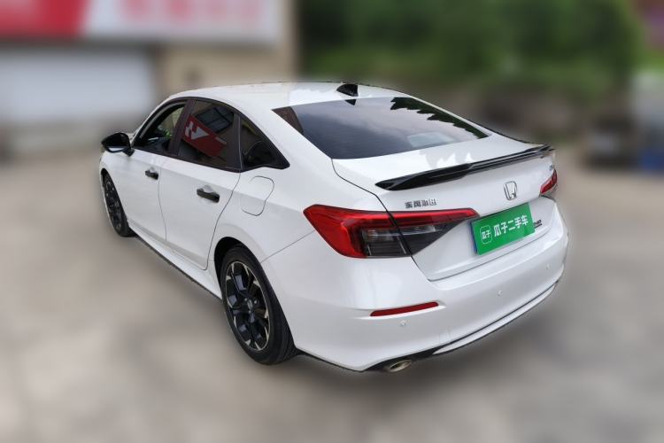 Used Honda Civic 2022 240TURBO CVT Dynamic Edition Rear Left 45 Deg