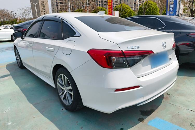 Used Honda Civic 2022 240TURBO CVT Dynamic Edition Rear Left 45 Deg