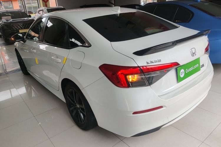 Used Honda Civic 2022 240TURBO CVT Dynamic Edition Rear Left 45 Deg