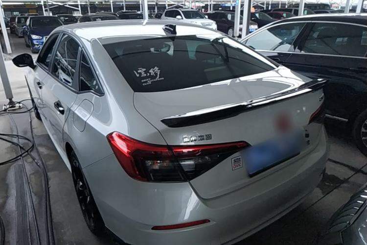 Used Honda Civic 2022 240TURBO CVT Dynamic Edition Rear Left 45 Deg