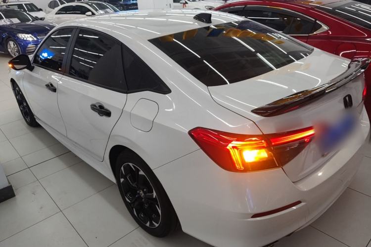 Used Honda Civic 2022 240TURBO CVT Dynamic Edition Rear Left 45 Deg
