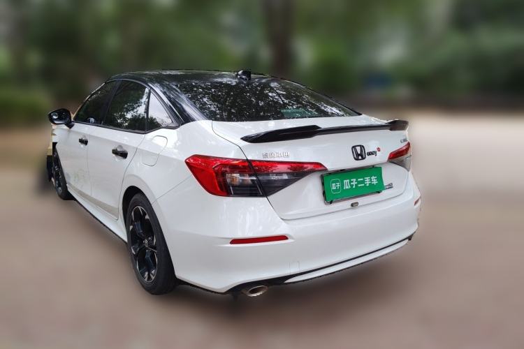 Used Honda Civic 2022 240TURBO CVT Dynamic Edition Rear Left 45 Deg