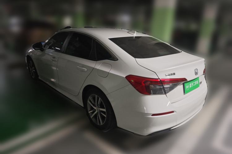 Used Honda Civic 2022 240TURBO CVT Dynamic Edition Rear Left 45 Deg