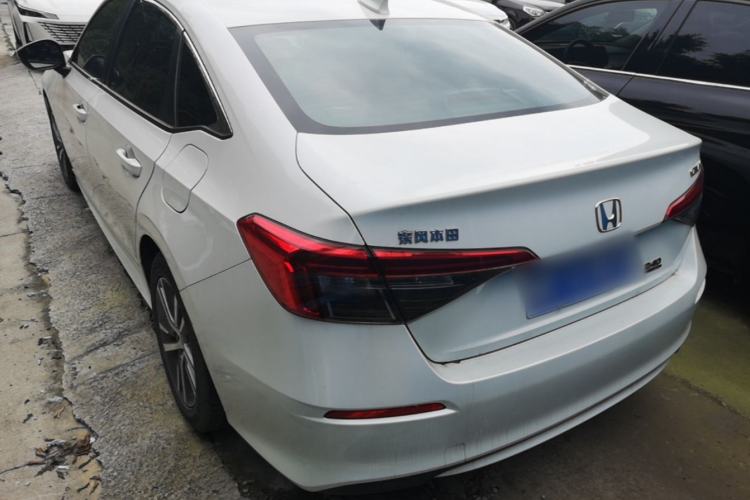 Used Honda Civic 2022 240TURBO CVT Dynamic Edition Rear Left 45 Deg