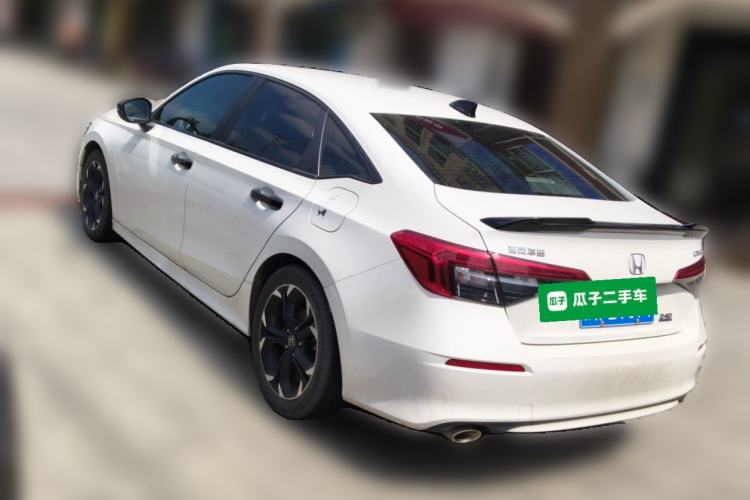 Used Honda Civic 2022 240TURBO CVT Dynamic Edition Rear Left 45 Deg