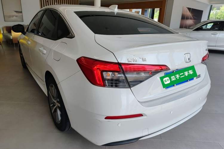 Used Honda Civic 2022 240TURBO CVT Dynamic Edition Rear Left 45 Deg