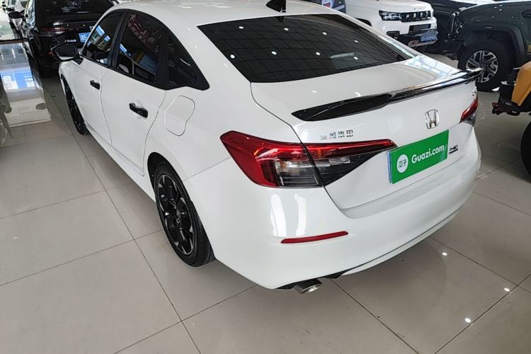 Used Honda Civic 2022 240TURBO CVT Dynamic Edition Rear Left 45 Deg
