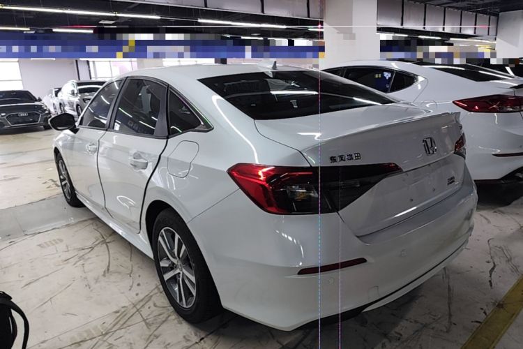 Used Honda Civic 2022 240TURBO CVT Dynamic Edition Rear Left 45 Deg