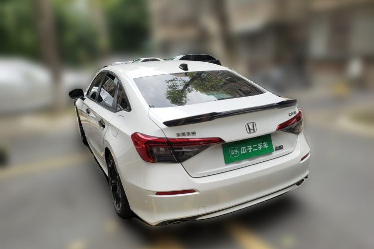 Used Honda Civic 2022 240TURBO CVT Dynamic Edition Rear Left 45 Deg