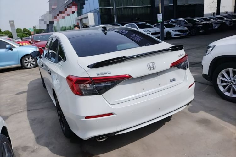 Used Honda Civic 2022 240TURBO CVT Dynamic Edition Rear Left 45 Deg